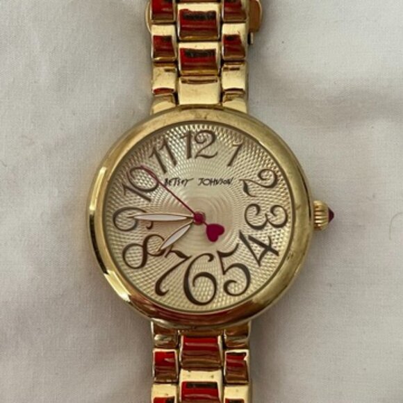 Betsey Johnson Accessories - Watch Betsy Johnson Gold